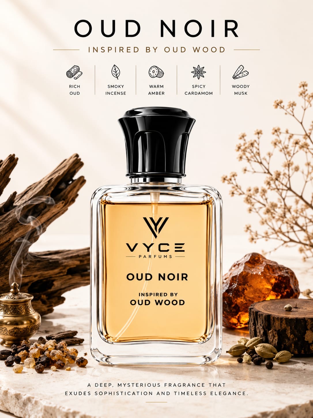 Oud Noir | Inspired by Oud Wood