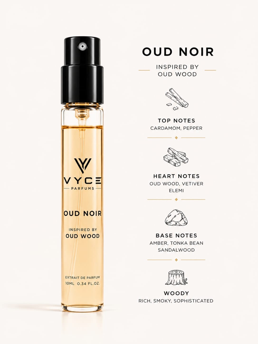 Oud Noir | Inspired by Oud Wood