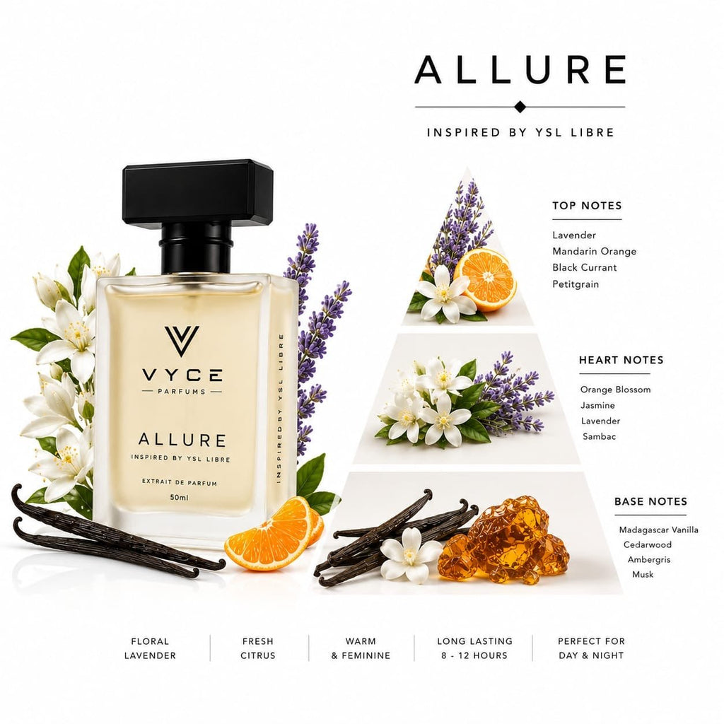 Allure | Inspired by YSL Libre - Vyce Parfums