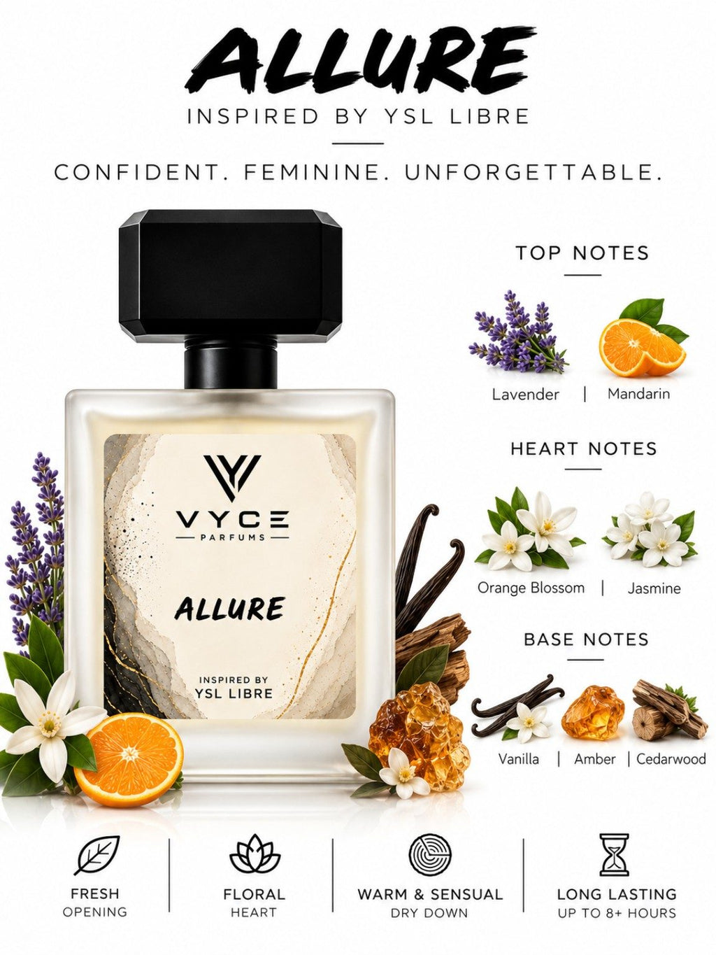 Allure | Inspired by YSL Libre - Vyce Parfums