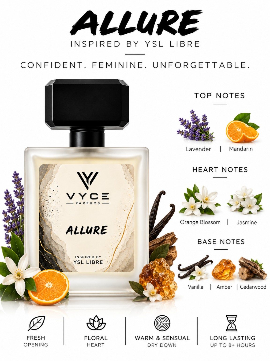 Allure | Inspired by YSL Libre - Vyce Parfums