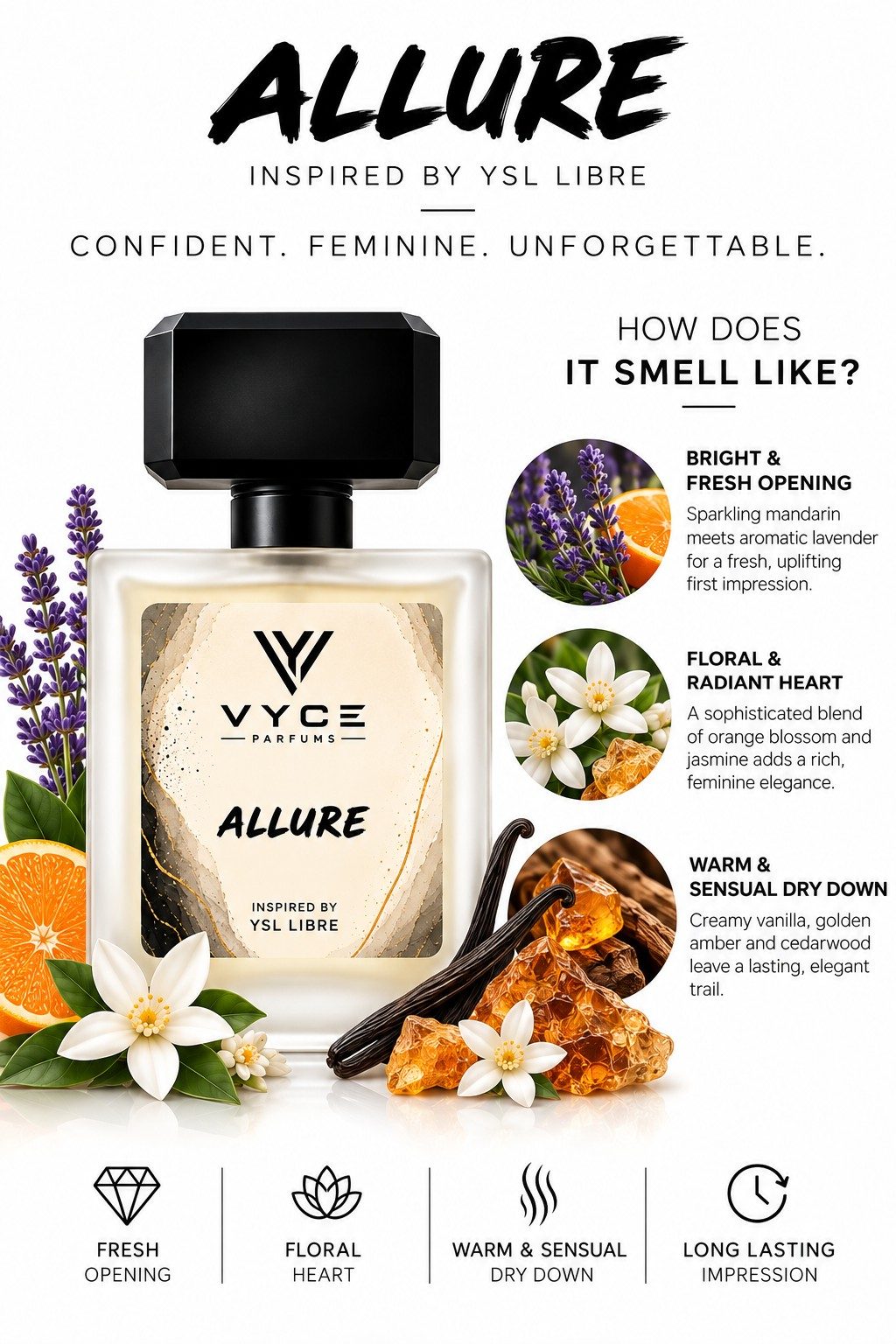 Allure | Inspired by YSL Libre - Vyce Parfums