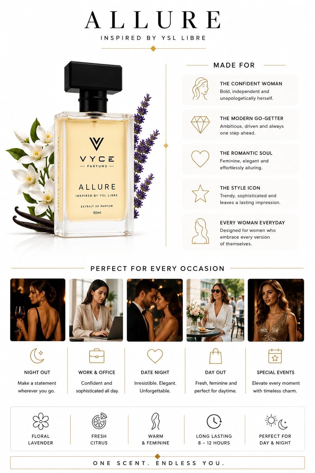 Allure | Inspired by YSL Libre - Vyce Parfums