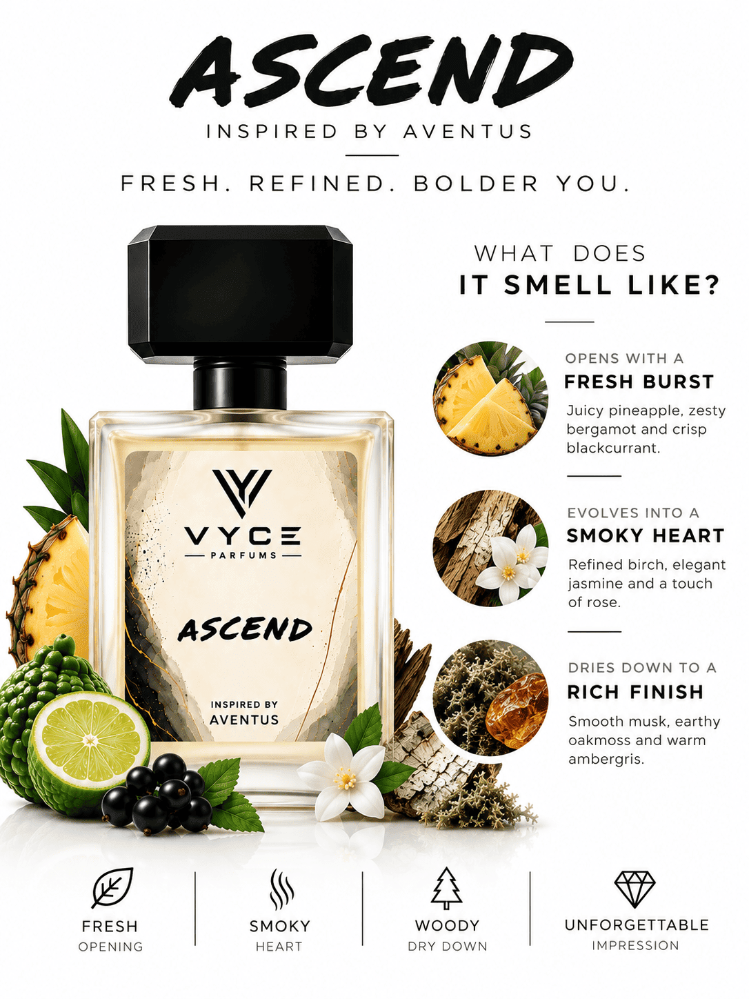 Ascend | Inspired by Aventus - Vyce Parfums