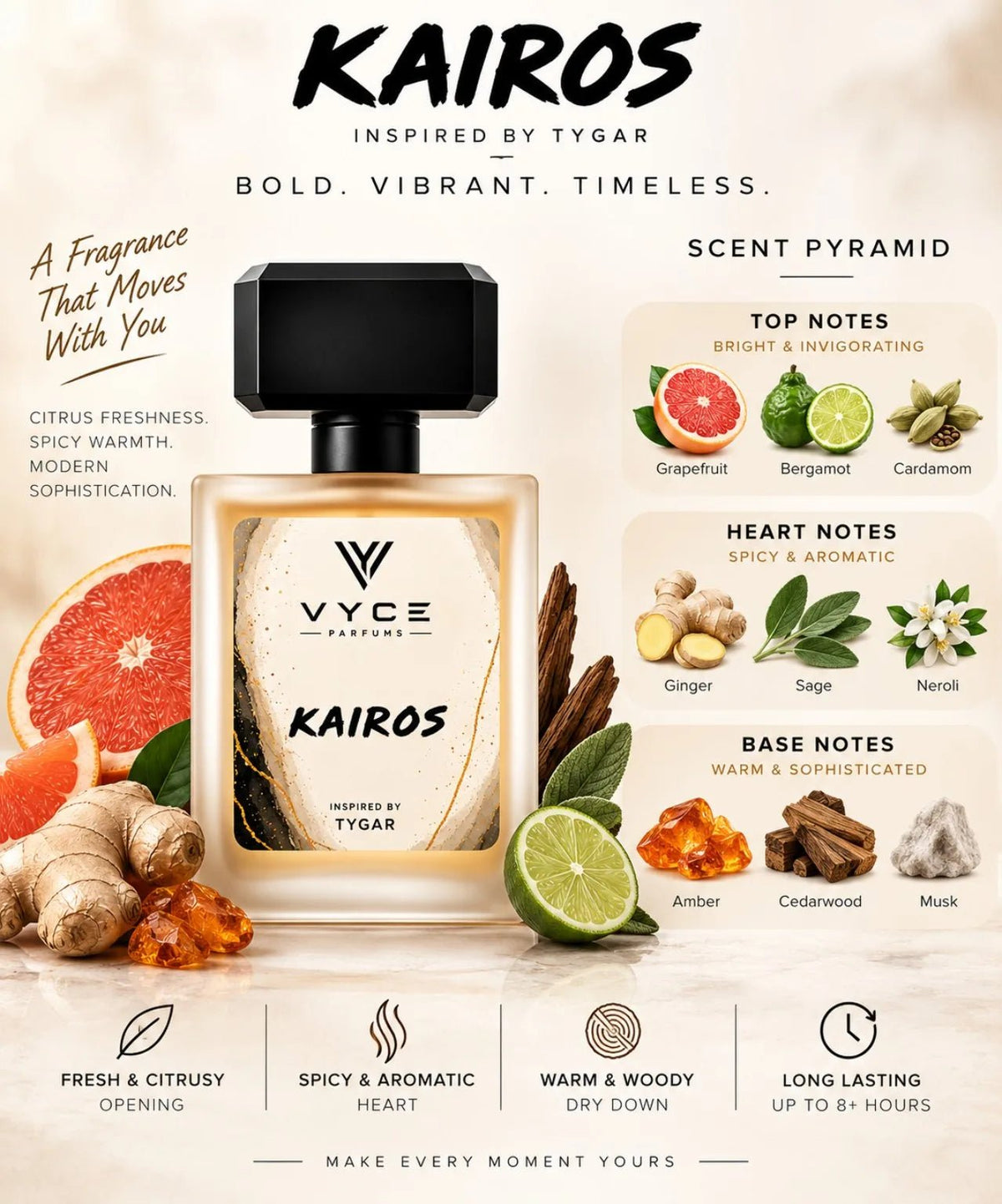 Kairos | Inspired by Tygar - Vyce Parfums