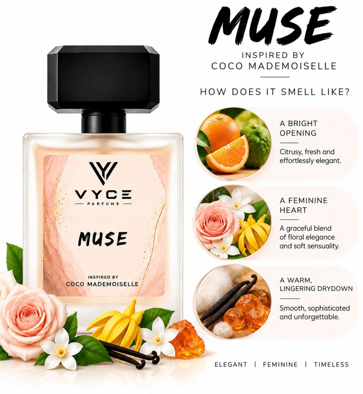 Muse | Inspired By Coco Mademoiselle - Vyce Parfums