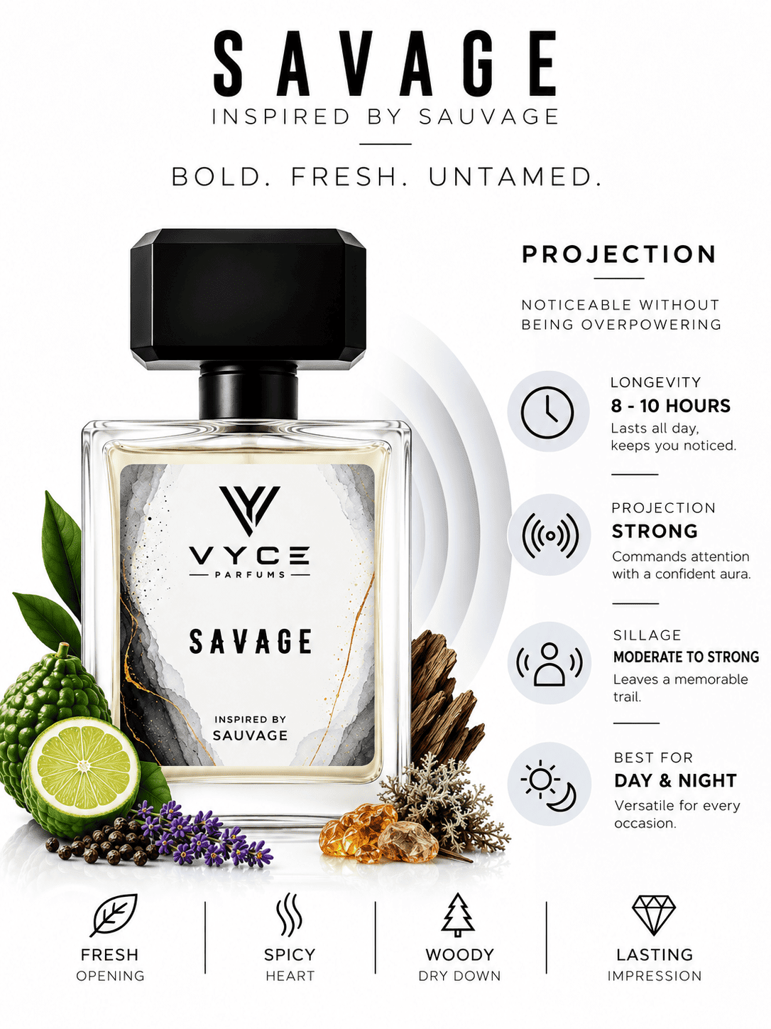 Savage | Inspired by Sauvage - Vyce Parfums